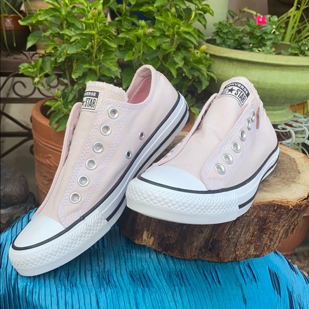 NEW “🌹Barely🌹” Slip On Converse CTAS Sneakers - Picture 1 of 16